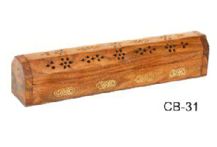 Hand crafted Incense Coffin Box (CB-31)