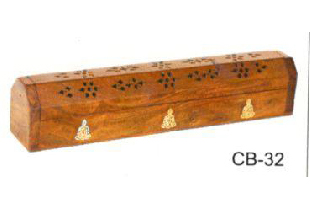 Hand crafted Incense Coffin Box (CB-32)