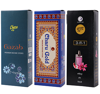 Charu Premium Incense Aggarbati Sticks Box